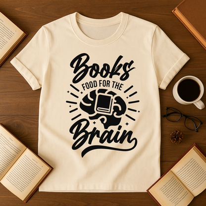 Books are Food for the Brain Softstyle T-Shirt