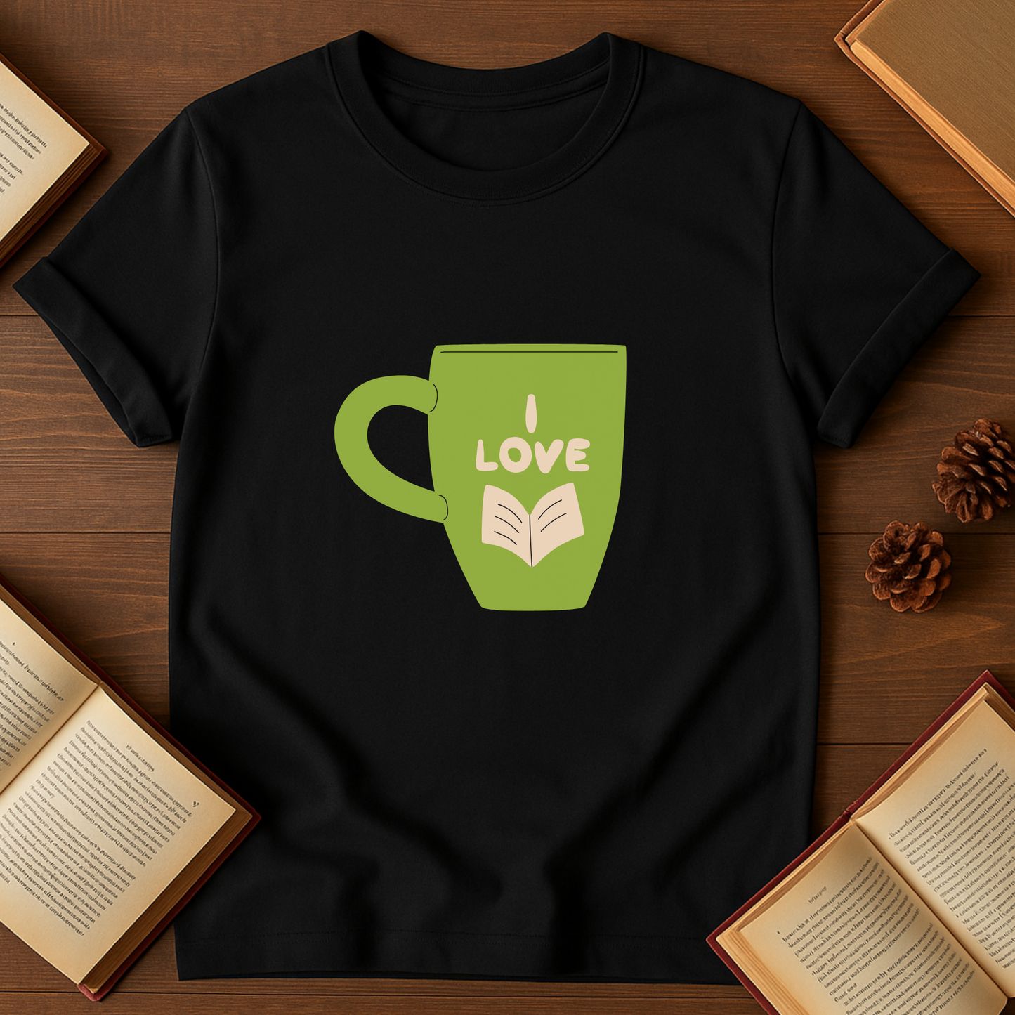 I Love Reading Cup Softstyle T-Shirt