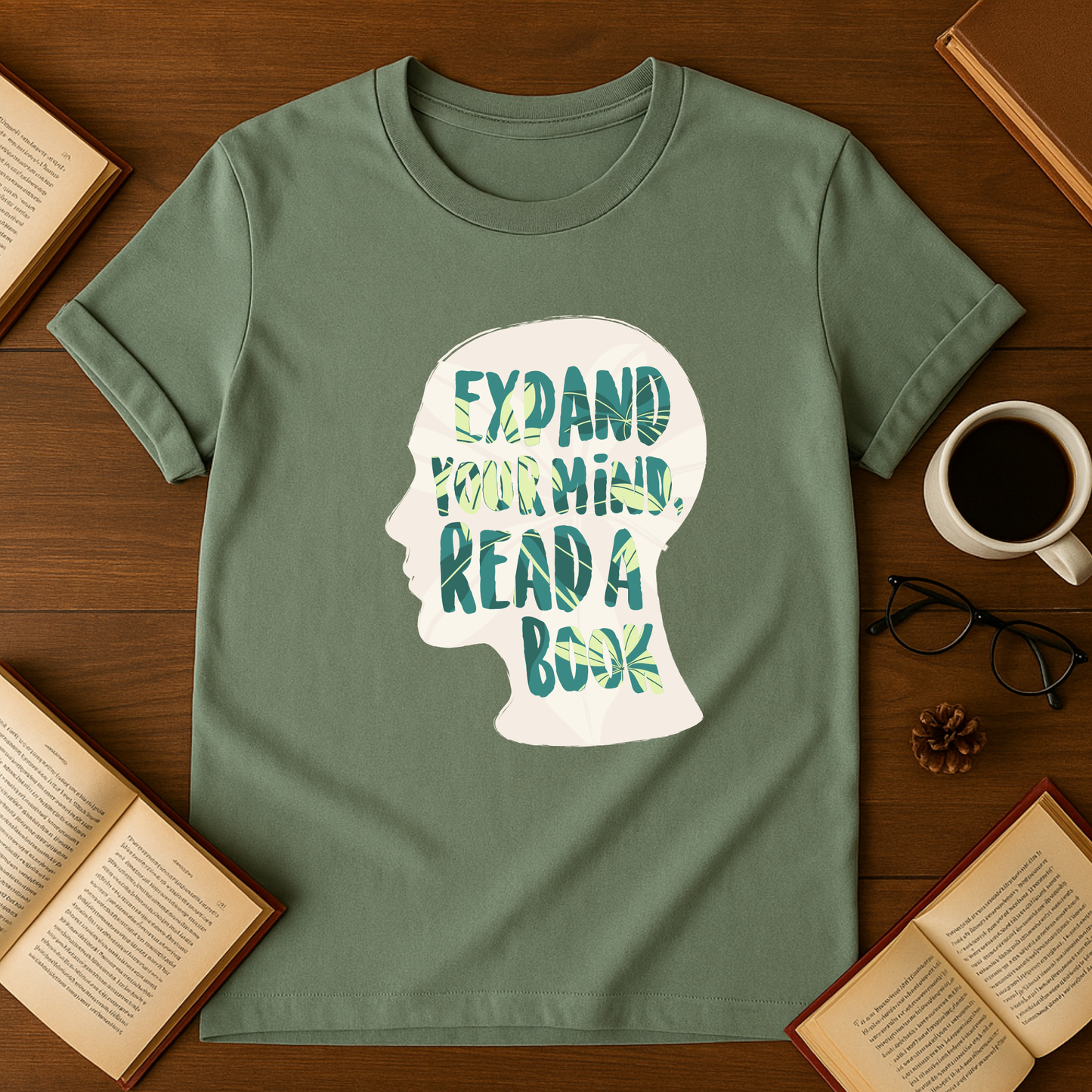 Expand Your Mind, Read a Book Softstyle T-Shirt