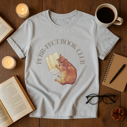 Purr-fect Book Club Softstyle T-Shirt