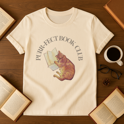 Purr-fect Book Club Softstyle T-Shirt