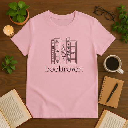 Booktrovert With Books Softstyle T-Shirt