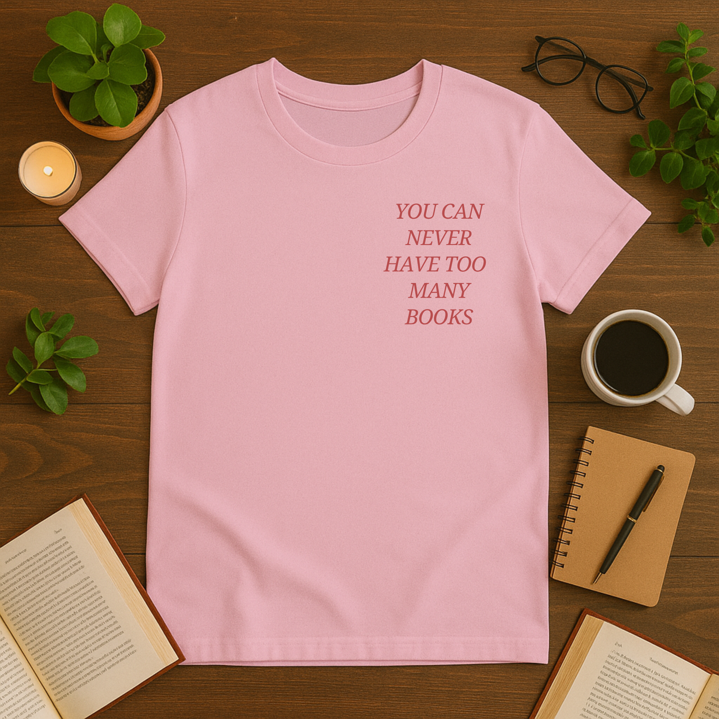 You Can Never Have Too Many Books Softstyle T-Shirt