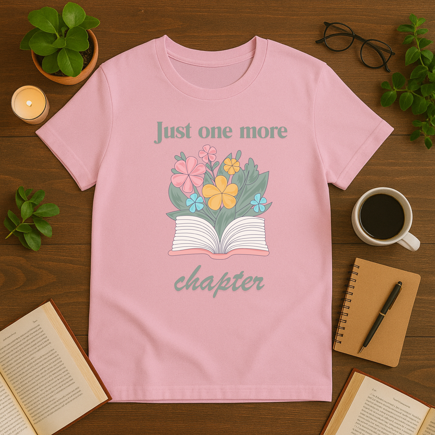 Just One More Chapter Softstyle T-Shirt