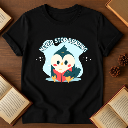 Never Stop Reading Softstyle T-Shirt