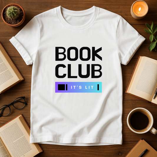 Book Club It's Lit Softstyle T-Shirt