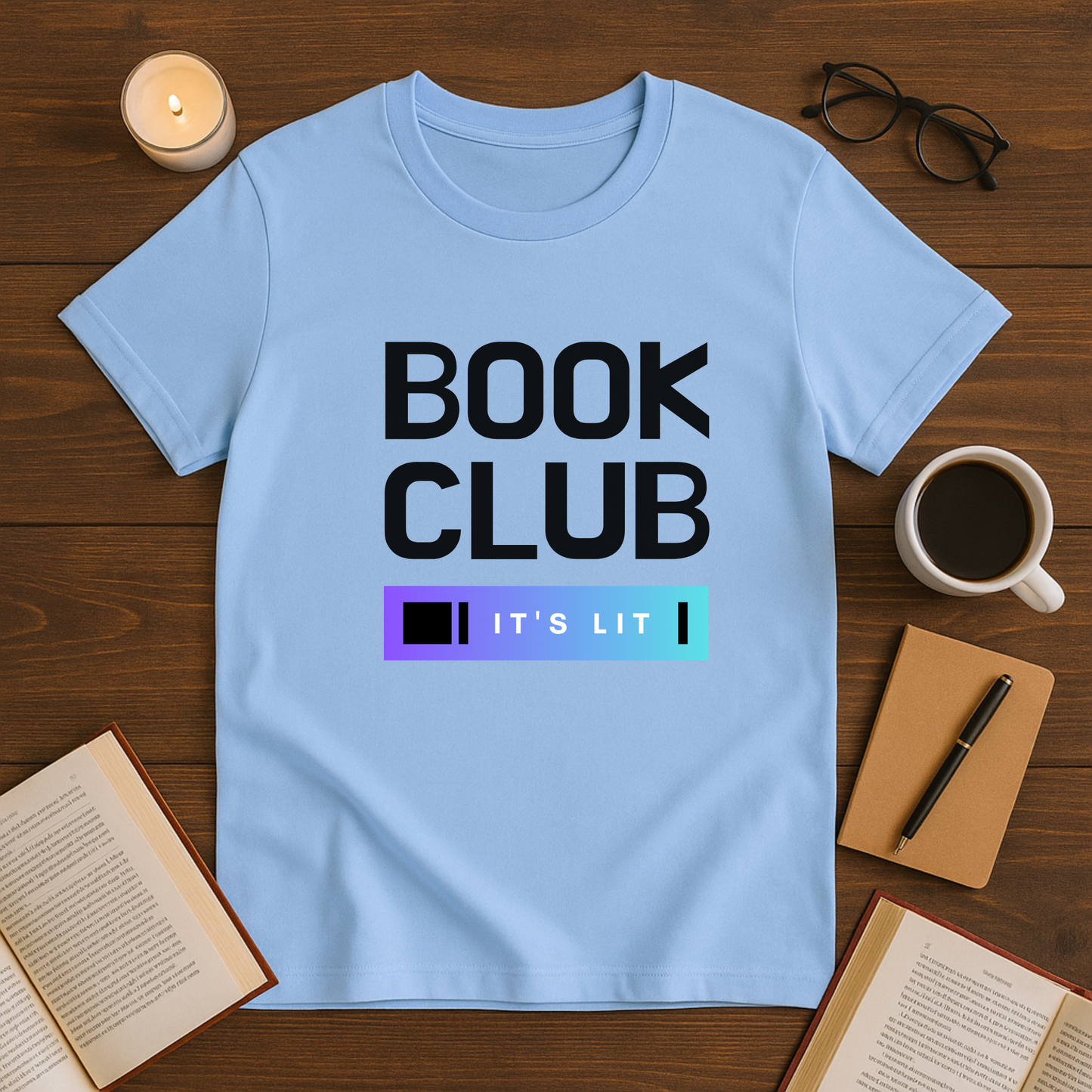 Book Club It's Lit Softstyle T-Shirt