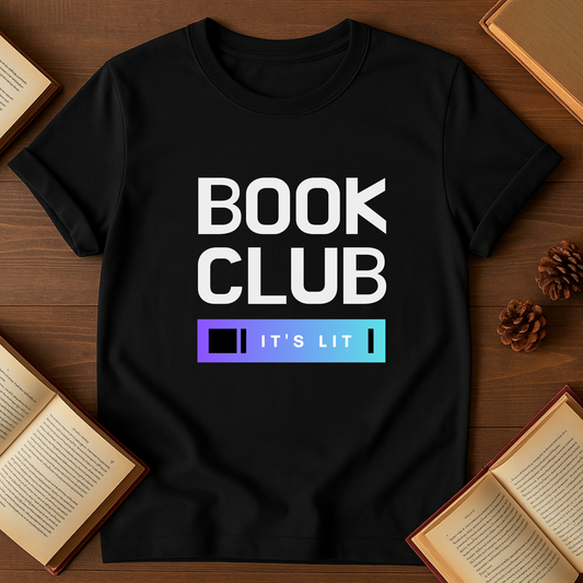 Book Club It's Lit Softstyle T-Shirt