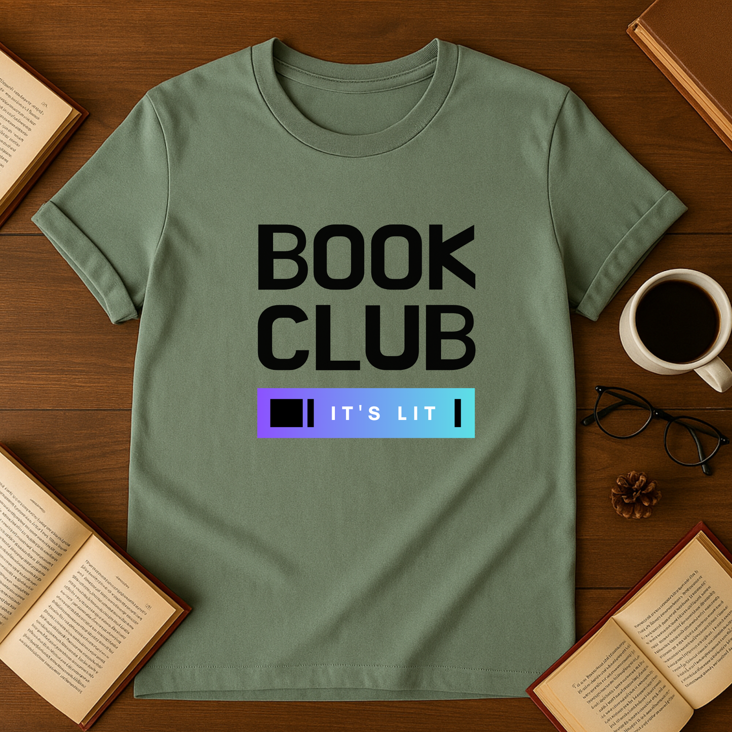 Book Club It's Lit Softstyle T-Shirt