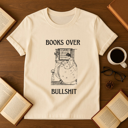 Books Over Bullshit Softstyle T-Shirt