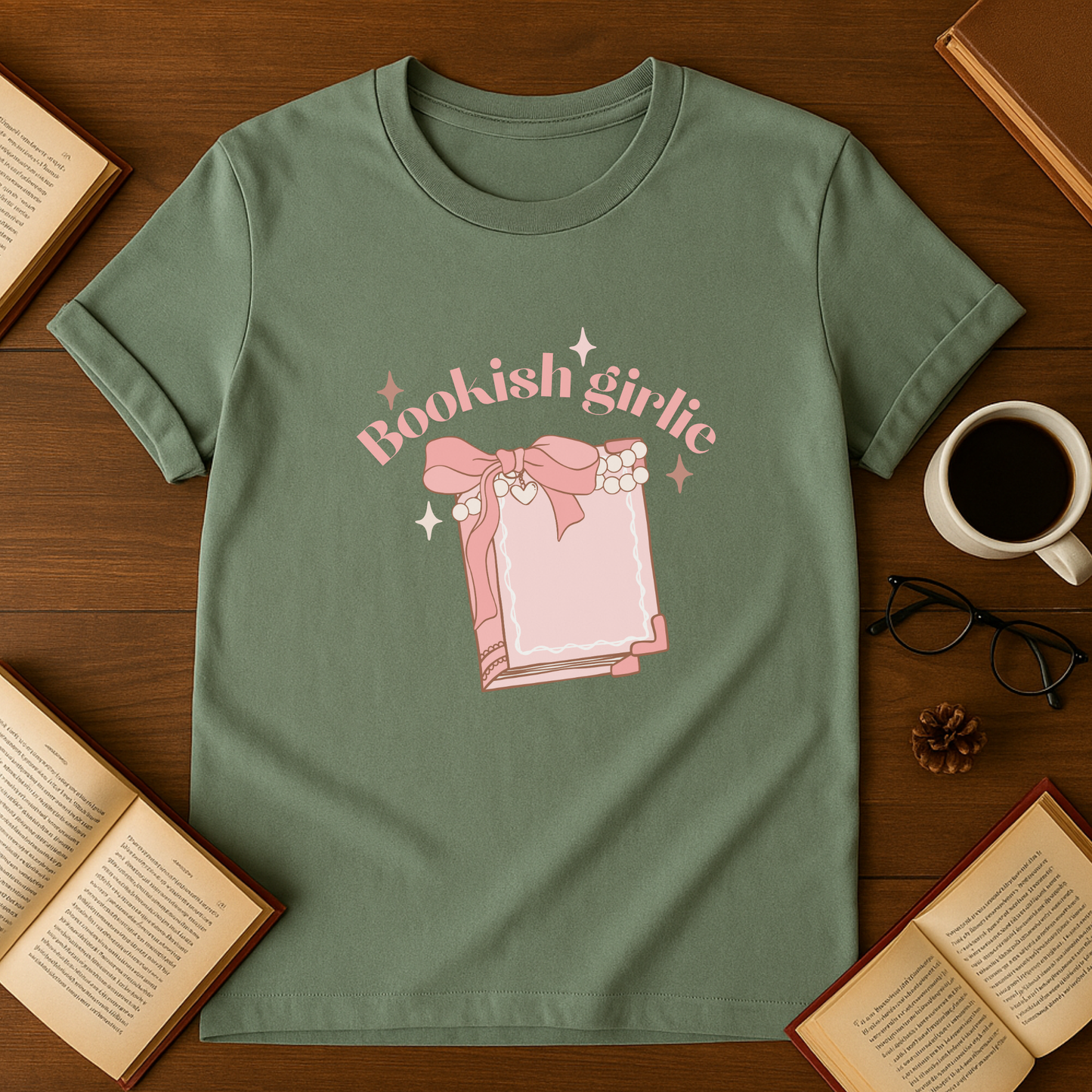 Bookish Girlie Softstyle T-Shirt
