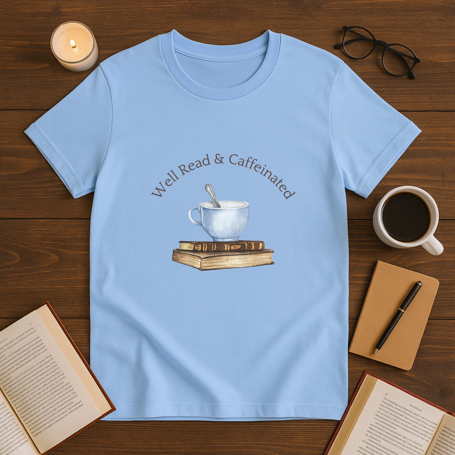 Well Read & Caffeinated Softstyle T-Shirt