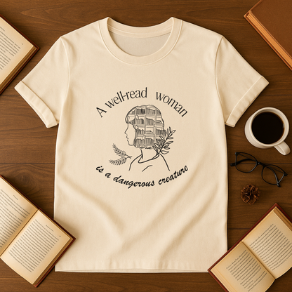 A Well-read Woman Is A Dangerous Creature Softstyle T-Shirt