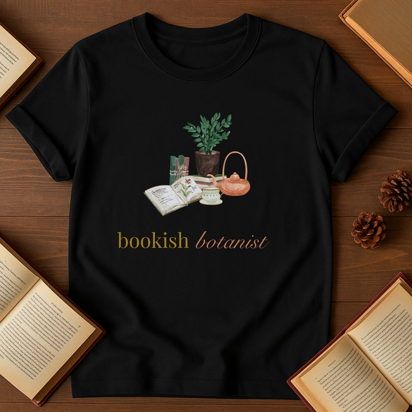 Bookish Botanist Softstyle T-Shirt