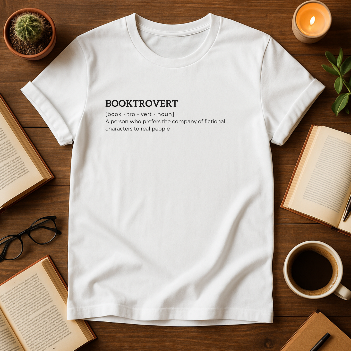 Booktrovert Definition Softstyle T-Shirt