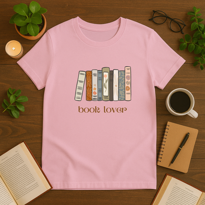 Book Lover Neutrals Softstyle T-Shirt