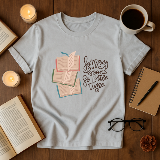 So Many Books So Little Time Softstyle T-Shirt