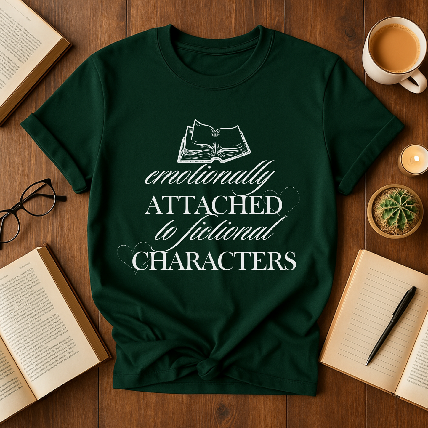 Emotionally Attached to Fictional Characters Softstyle T-Shirt