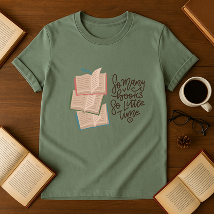 So Many Books So Little Time Softstyle T-Shirt