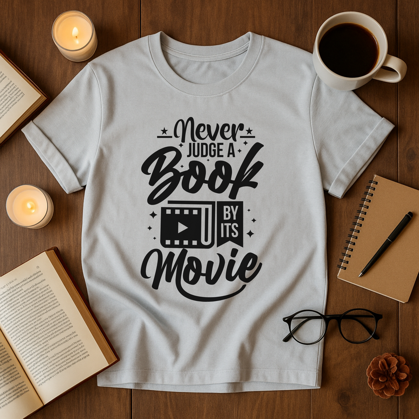 Never Judge a Book by Its Movie Softstyle T-Shirt