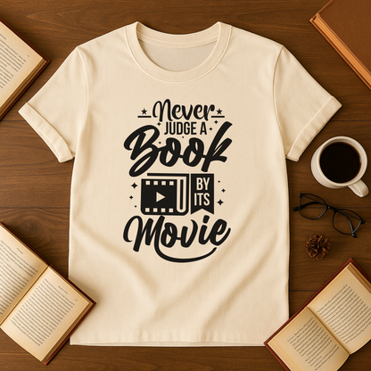 Never Judge a Book by Its Movie Softstyle T-Shirt