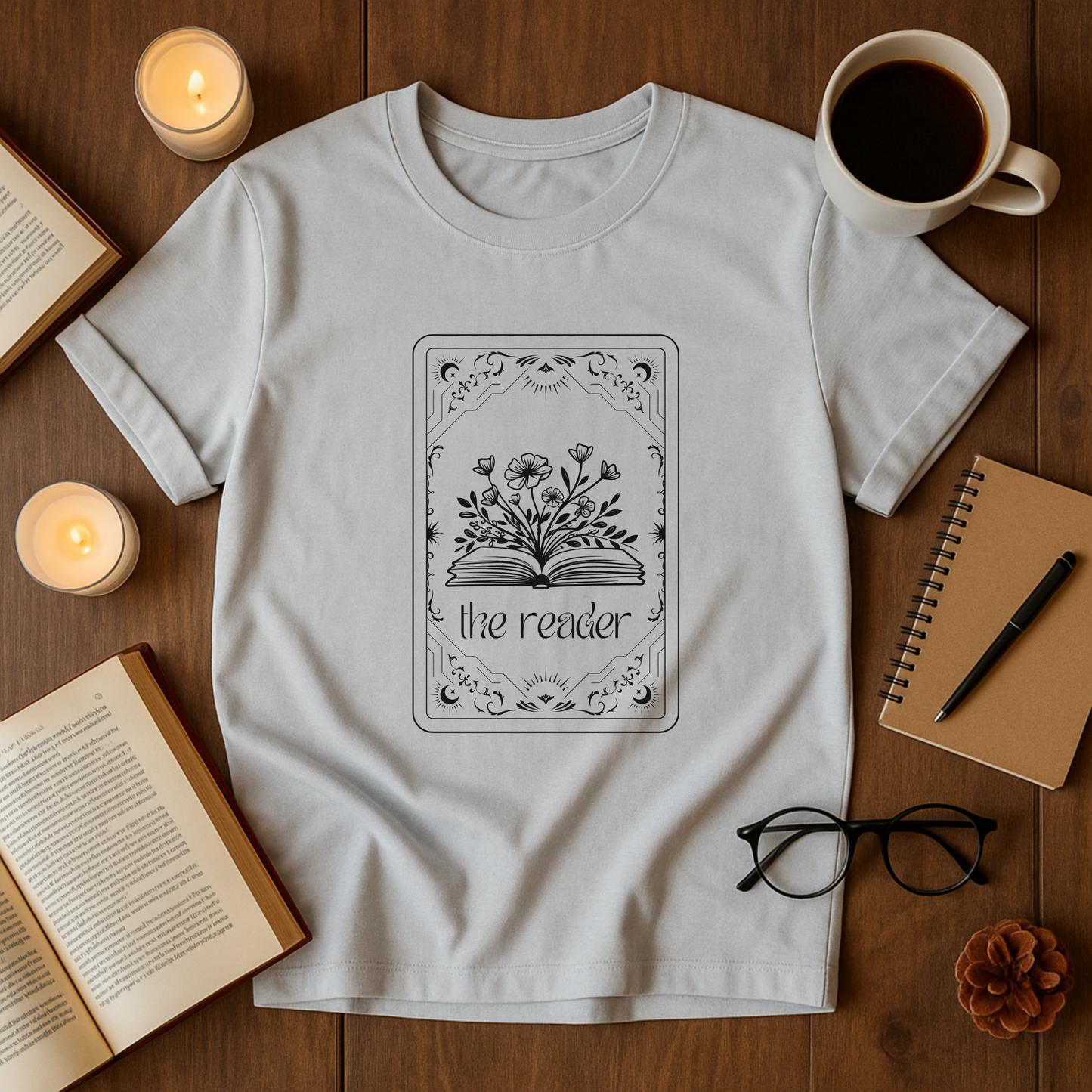 The Reader Tarot Card Softstyle T-Shirt