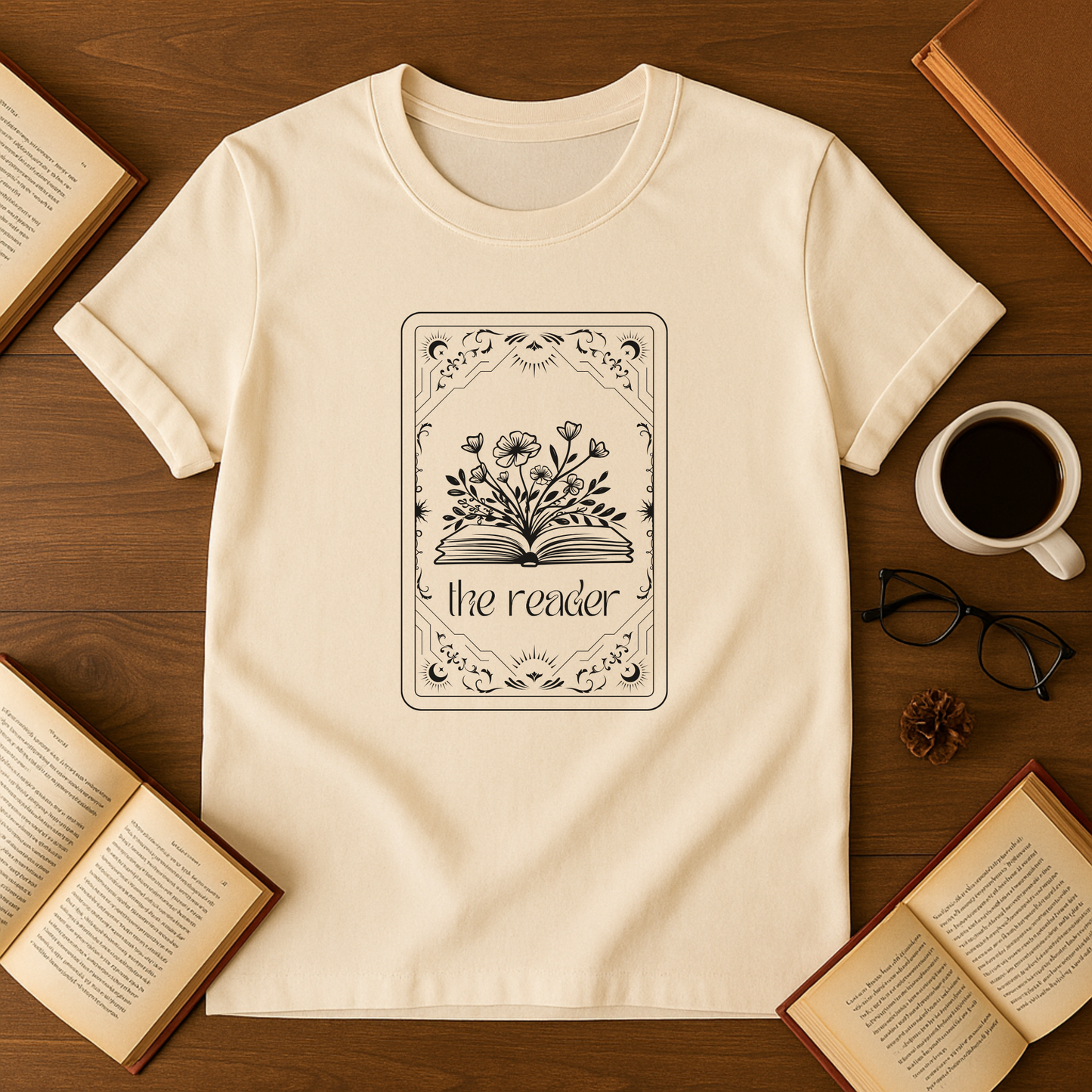 The Reader Tarot Card Softstyle T-Shirt