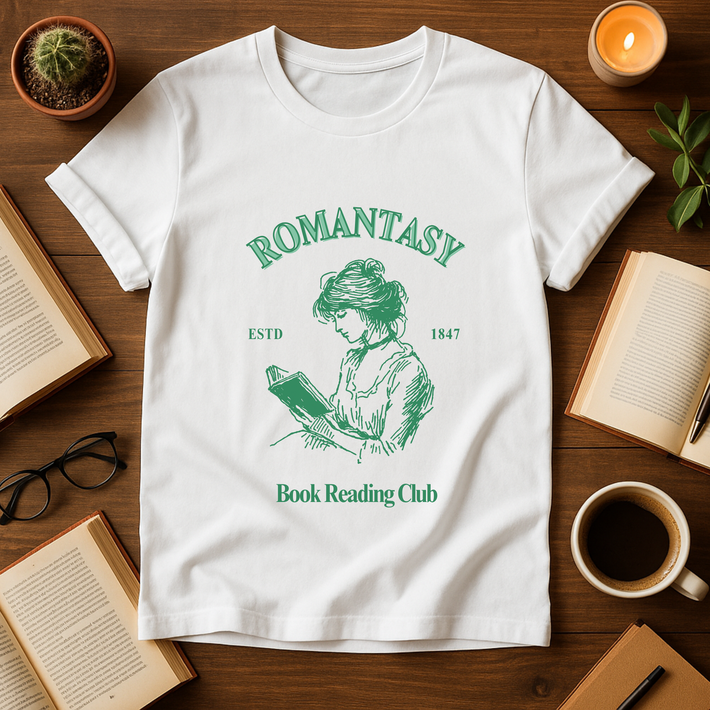 Romantasy Book Reading Club Softstyle T-Shirt