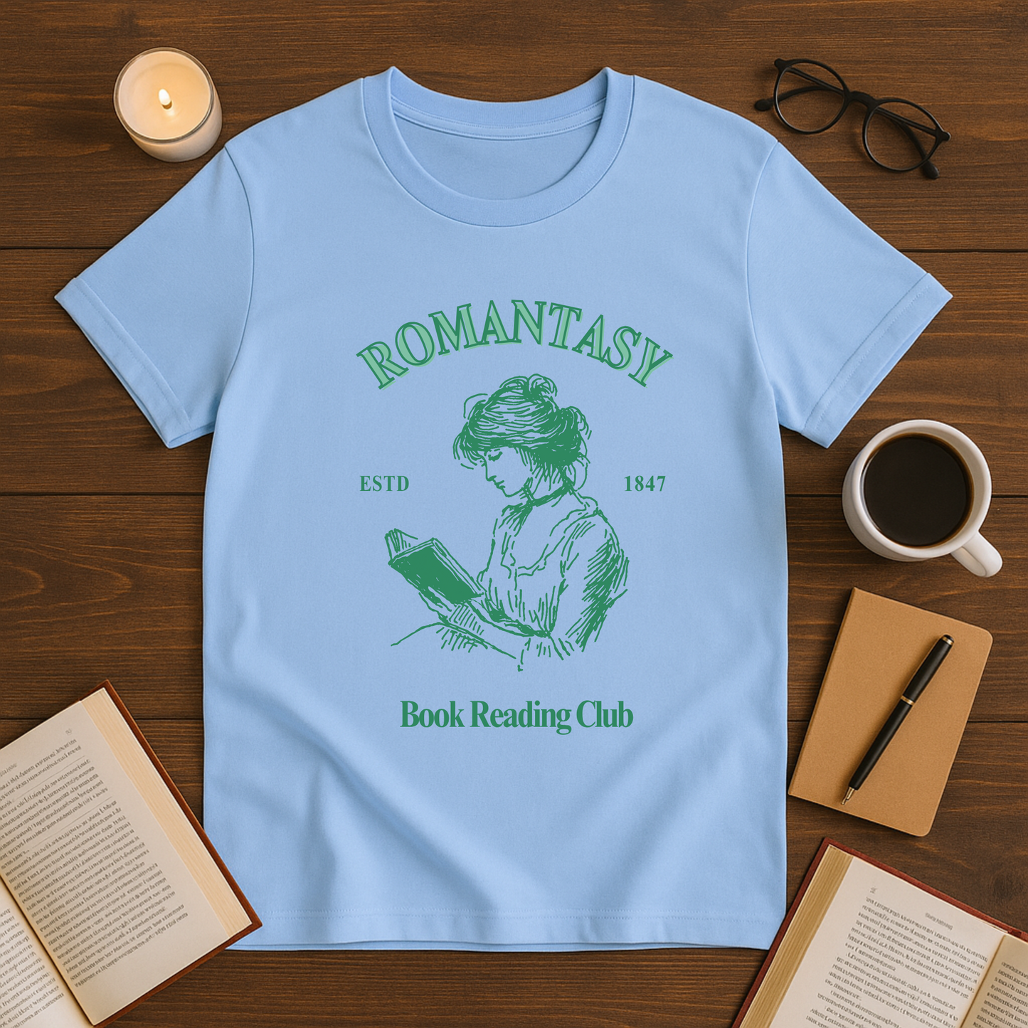 Romantasy Book Reading Club Softstyle T-Shirt