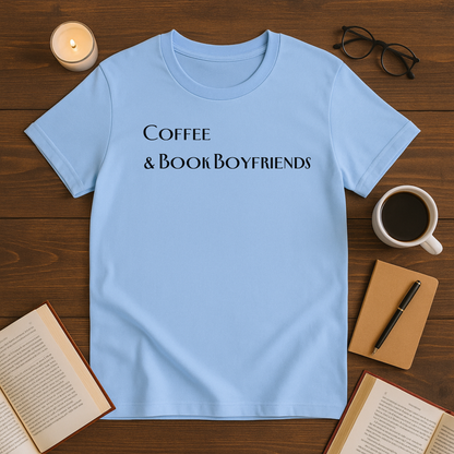 Coffee & Book Boyfriends Softstyle T-Shirt
