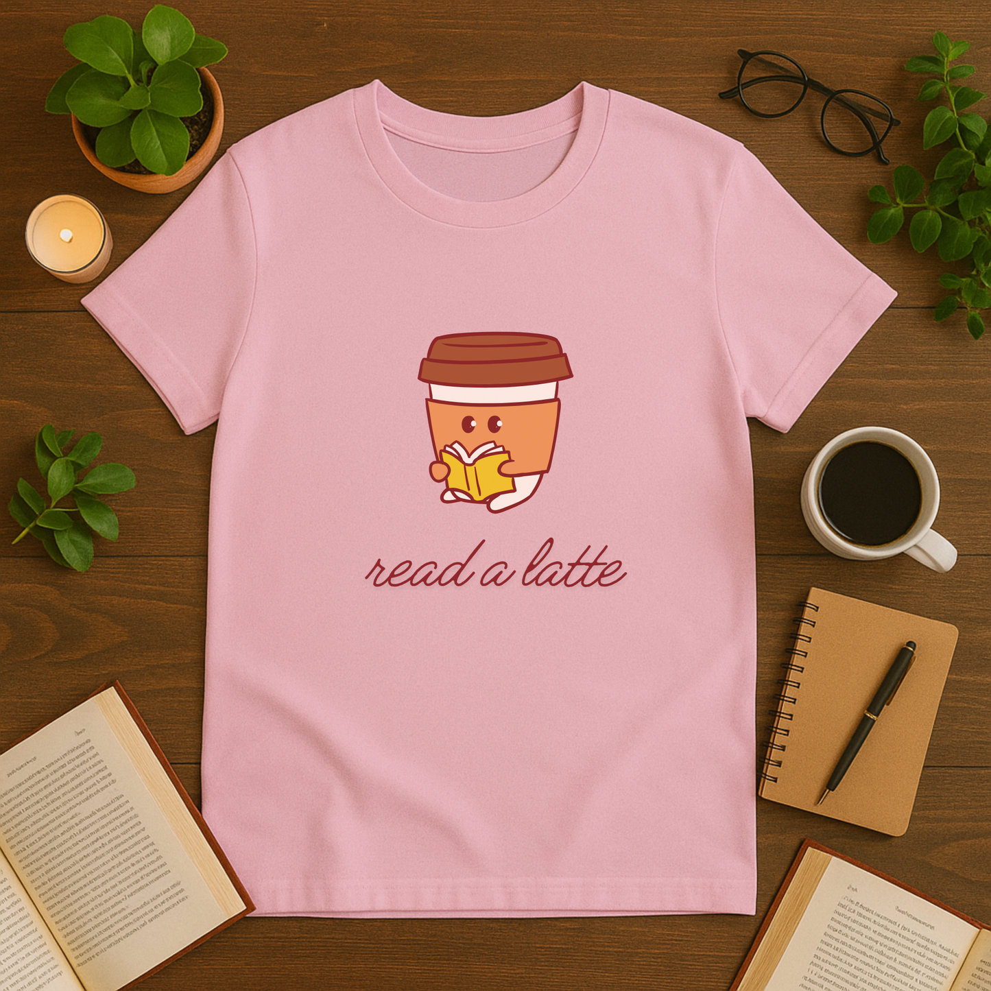 Read a Latte T-Shirt
