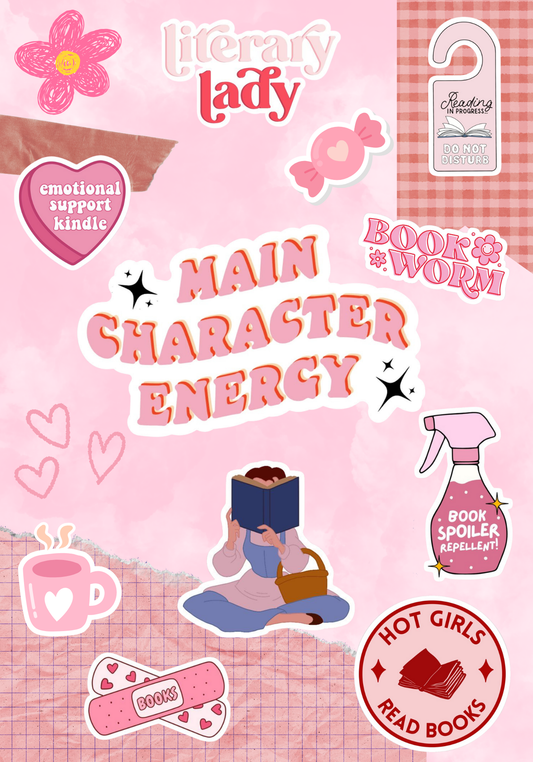 Kindle Sleeve | Pink Aesthetic | Instant Download